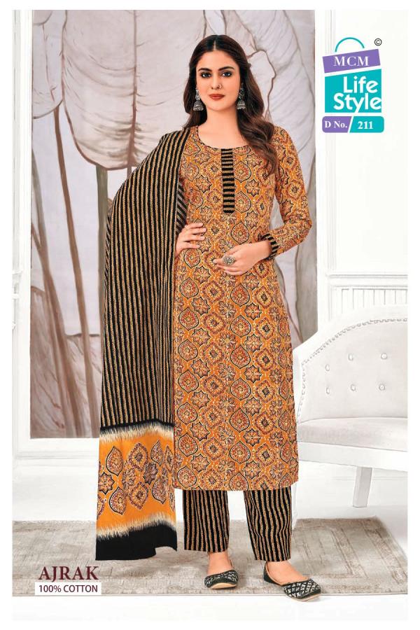 MCM Ajrak Vol-2 – Kurti Pant With Dupatta